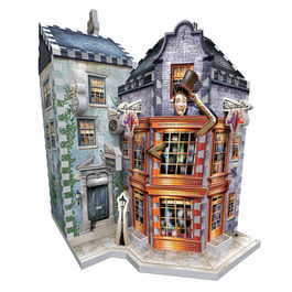 WRB - Puzzle 3D Tienda Sortilegios Weasley y Diario El Profeta (300 piezas)
