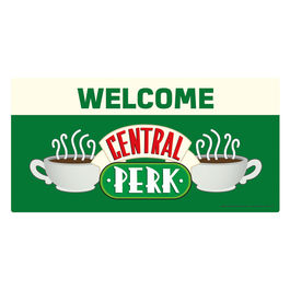 Placa Metálica Friends Central Perk