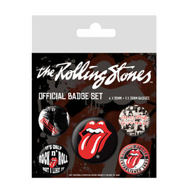 Juego de chapas The Rolling Stones Clsicos