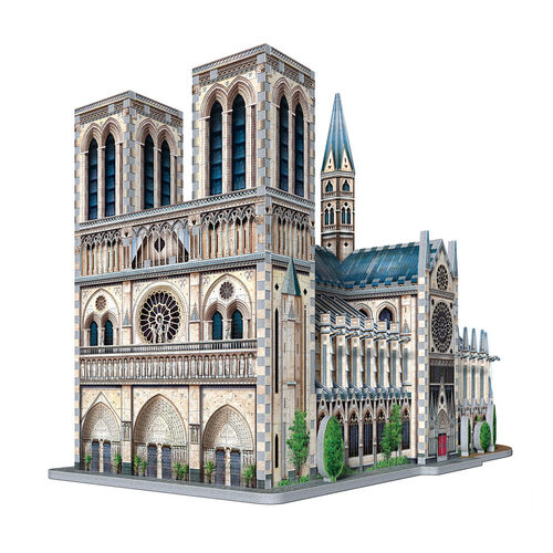 Puzzle 3D Catedral de Notre-Dame Juego Catedral de Nuestra Señora Paris  j70 