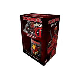 PYR - Pack Regalo Marvel, taza y llavero Deadpool