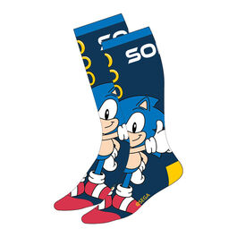 Calcetines personaje Sonic Talla 35/41