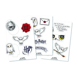 Set de pegatinas Harry Potter Hedwig