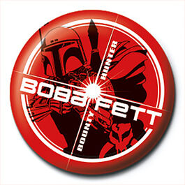 Pin esmaltado Star Wars - Bobba Fett Medidas: 2,5 cm
