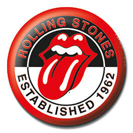 Pin esmaltado Rolling Stones - Established Medidas: 2,5 cm