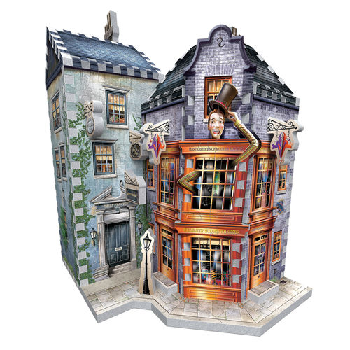 Puzzle 3D Tienda Sortilegios Weasley y Diario El Profeta
