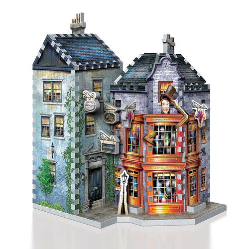 Puzzle 3D Tienda Sortilegios Weasley y Diario El Profeta