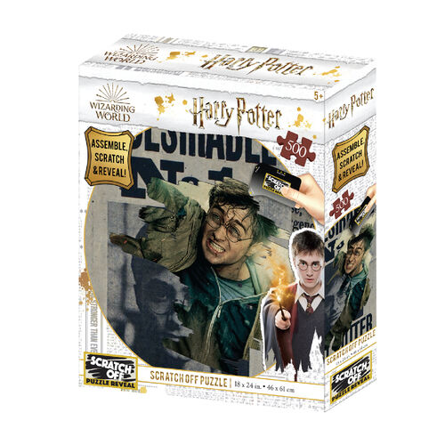 Puzzle para Rascar Harry Potter Wanted