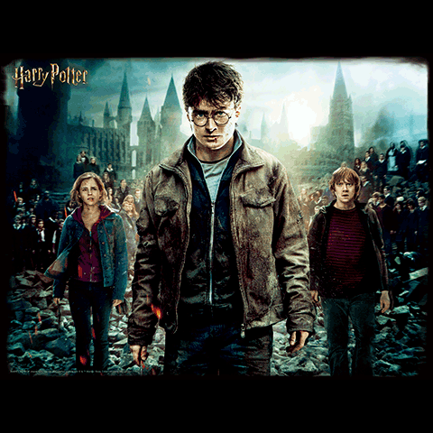 Puzzle lenticular Harry, Hermione y Ron 500 piezas