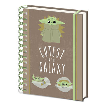 Cuaderno espiral Mandalorian Cutest in the Galaxy
