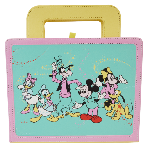 Agenda de Disney con forma de lonchera con diseo de Mickey y sus amigos