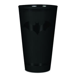 Vaso Logo Batman negro mate 400 ml