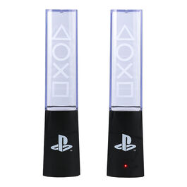 Set x2 Lmparas de lquido danzante Smbolos Playstation 22 cm