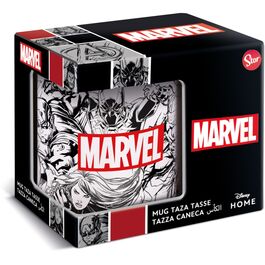 Taza en caja regalo Ilustracin Cmic Marvel 325 ml