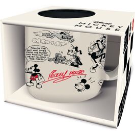 Taza de desayuno Mickey Mouse Vintage 400 ml