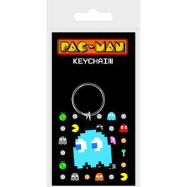 Llavero Pac-Man (Blue) Pvc Keychain 6 cm