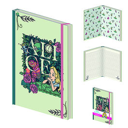 Cuaderno Premium A5 Alice In Wonderland (Be Classy) A5 Premium Notebook  21 x 15 cm