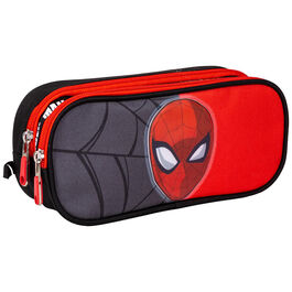 Estuche Portatodo Spider-Man (negro y rojo) 2 compartimentos 22,5 cm