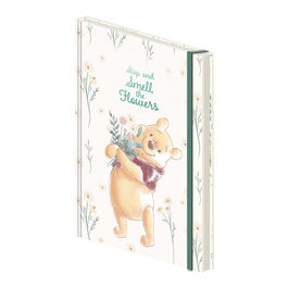 Cuaderno Premium A5 Winnie The pooh (Stop And Smell The Flowers) 21 x 15 cm