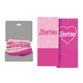 Braga de cuello logo Barbie rosa 64 x 24 cm