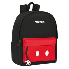 Mochila para porttil Mickey Mouse Mickey Mood negra y roja 40 cm