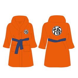 Albornoz Dragon Ball kanji Go naranja talla S