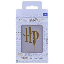 Plantilla stencil de pastel Harry Potter (HP Logo) pequeo